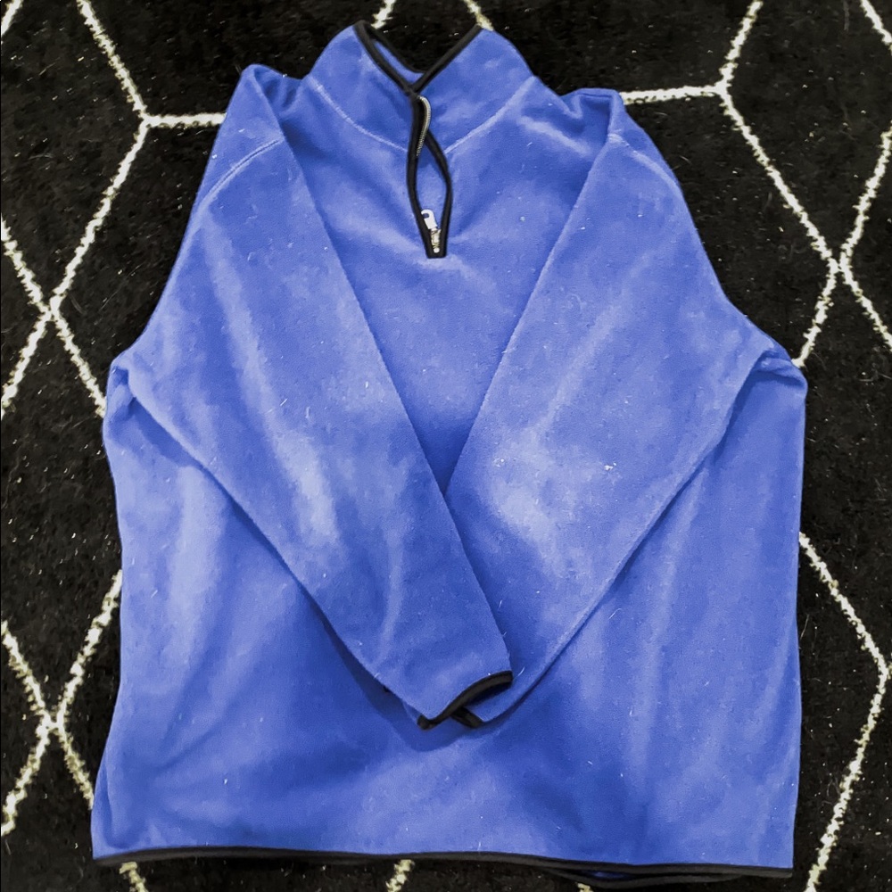 Venezia Jeans Vintage Blue Quarter Zip Pullover